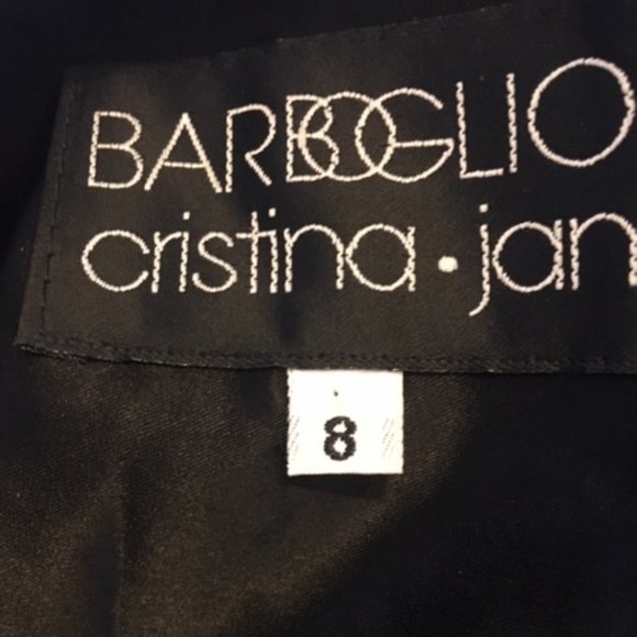 Barboglio Cristina Jan Bolero Jacket Cropped Vintage 80s Size 8 - Picture 6 of 10